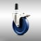 Service Caster 5 Inch 316SS Solid Poly Swivel 1-1/4 Inch Expanding Stem Caster Lock Brake SCC SCC-SS316TTLEX20S514-SPUS-114 - alternate 1